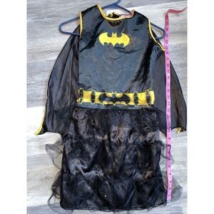 BATGIRL BATMAN TUTU DRESS SUPERHERO Halloween 2 pc girl's COSTUME  LARGE